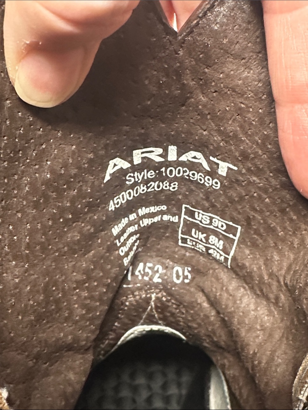 Ariat Boots Size 9D - Picture 7 of 8